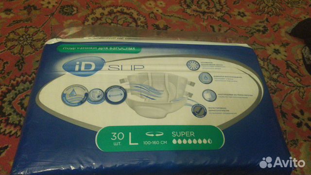 Памперсы для взрослых tena l