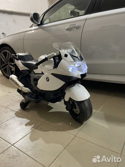Детский электромотоцикл BMW