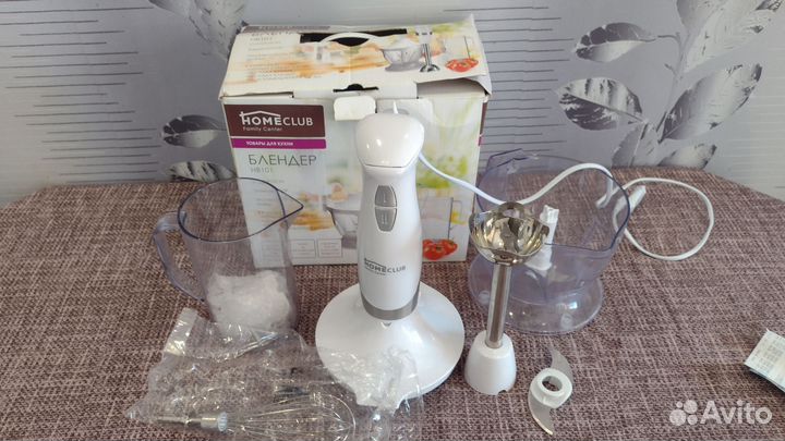 Блендер Homeclub HB101 погружной с чашей