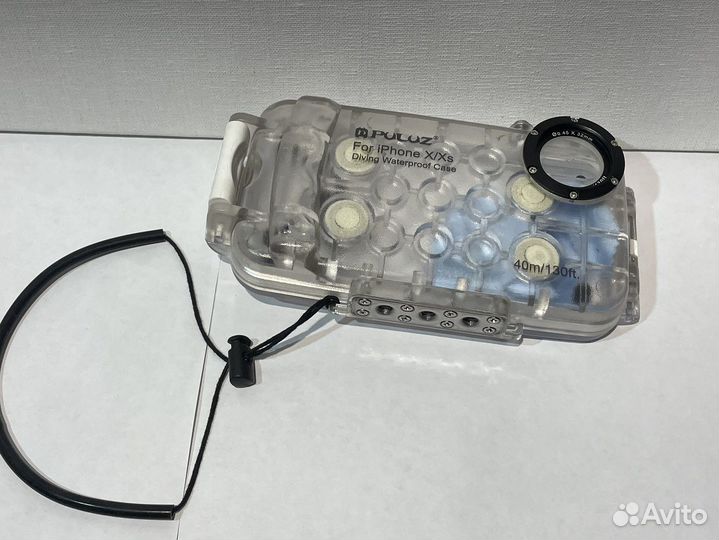 Чехол водонепроницаемый Puluz для iPhone X/XS