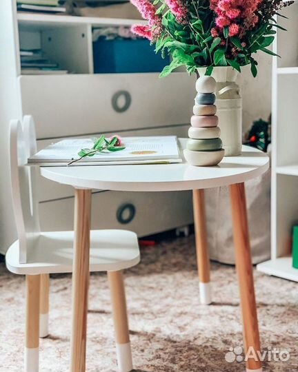 Стульчики - Зайчик, Мишка