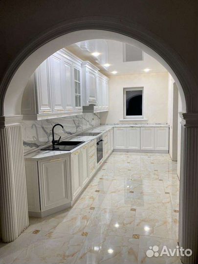 Кухонная гарнитура мебель на заказ артикул qr4-042