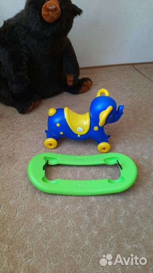 Слон качалка каталка