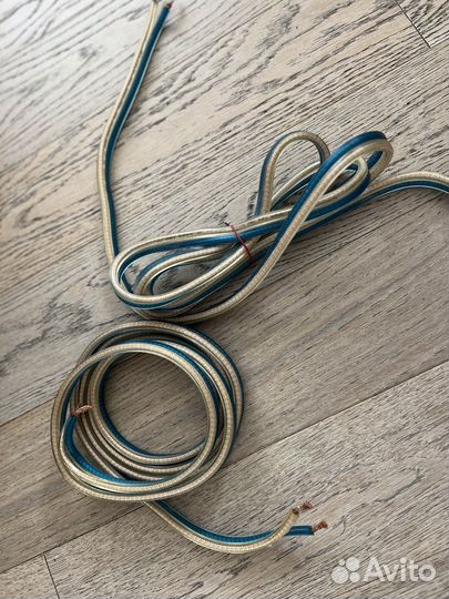 Медный акустический кабель 2шт