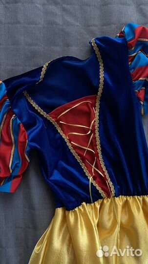 Карнавальный костюм взрослый белоснежка