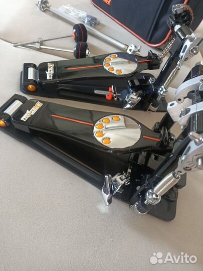 Pearl 3002C/B Demon Drive кардан, двойная педаль