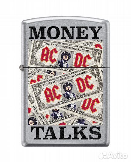 Зажигалка Zippo - AC/DC: Money Talks