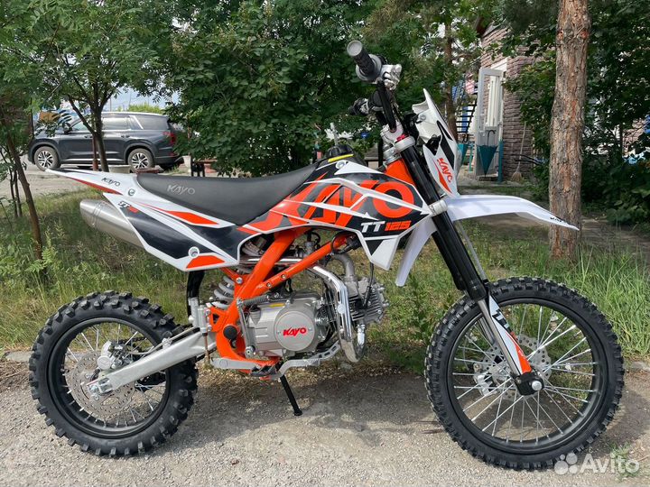 Питбайк Kayo basic TT125 17/14 KRZ кикстартер