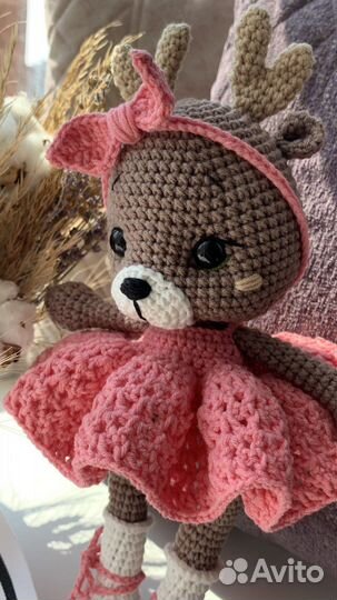 Вязаные игрушки ручной работы