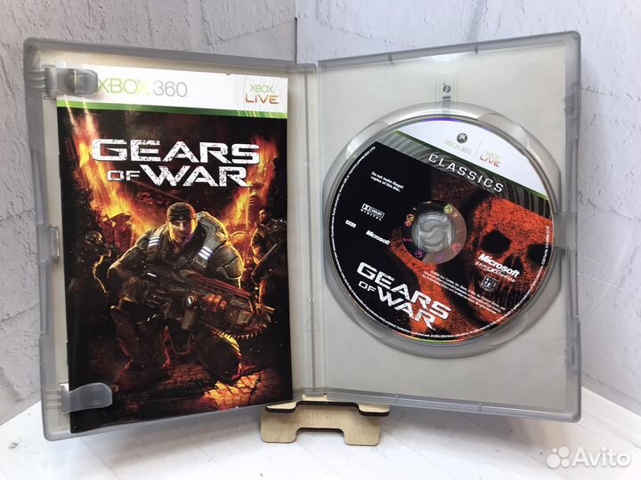 Игра Gears of War (xbox 360) Английская версия