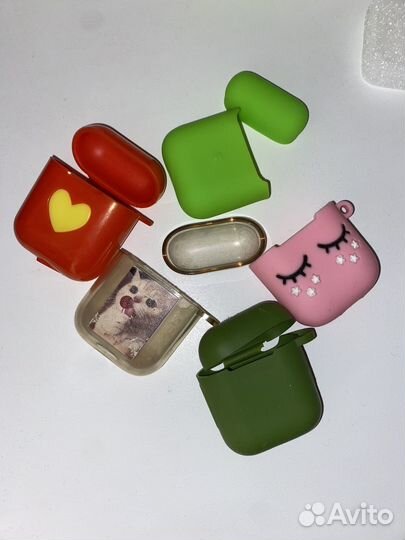 Чехол на наушники airpods 1 2