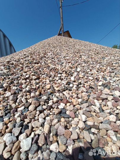 Щебень гравийный с доставкой