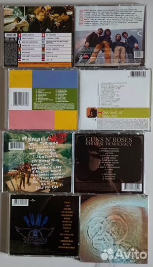 Музыка на CD, рок, 8 альбомов