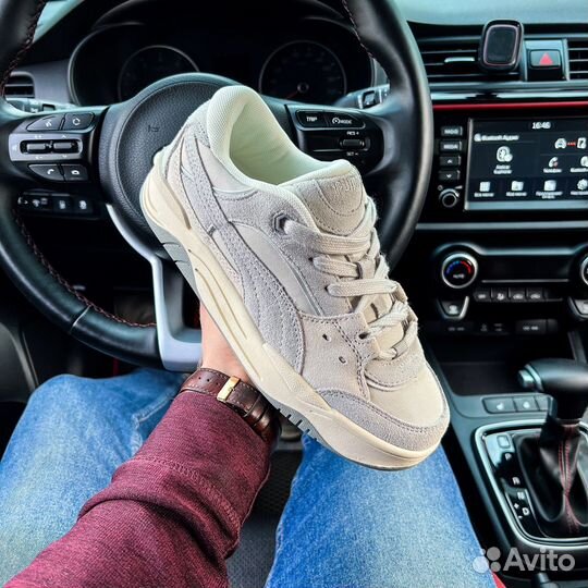 Кроссовки Puma 180 Tones Grey премиум 36-41 С1884