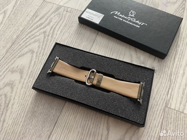 Ремешок из телячьей кожи iWhatch 42/44 mm