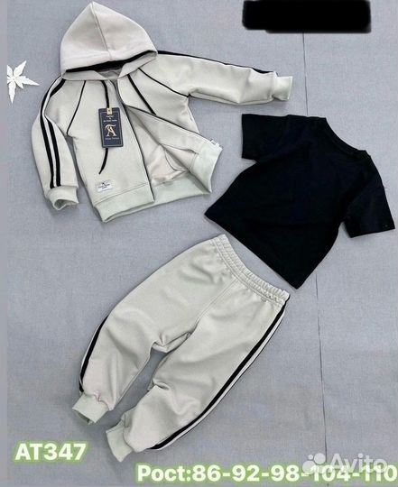 Спортивный костюм тройка