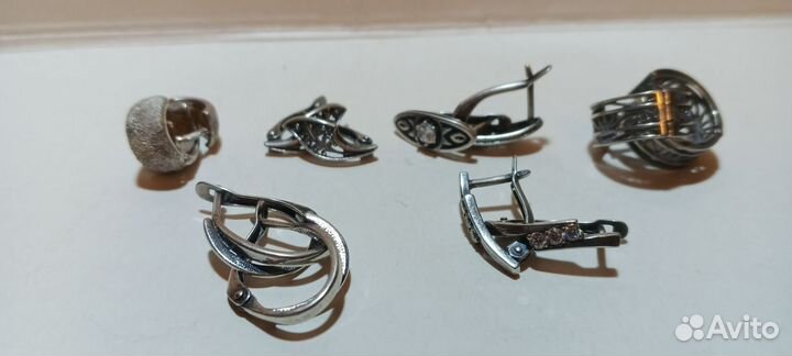 Бижутерия под серебро. Красная Пресня