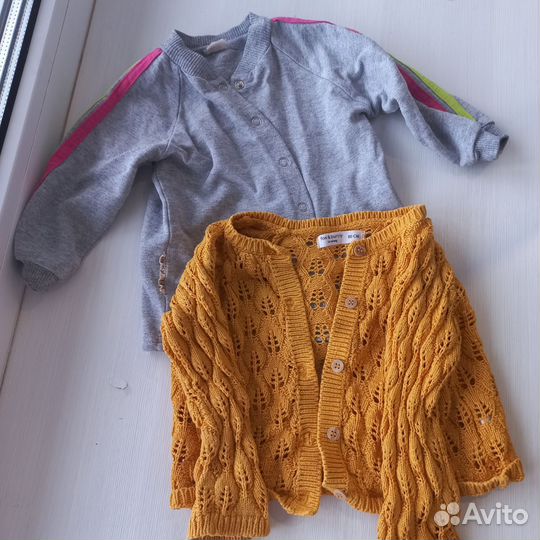 Детские вещи пакетом на девочку 80 (92)