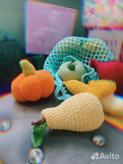 Игровой, развивающий набор 'Авоська с фруктами'