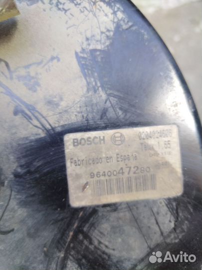 Вакумный усилитель тормозов Peugeot 307 Пежо 307