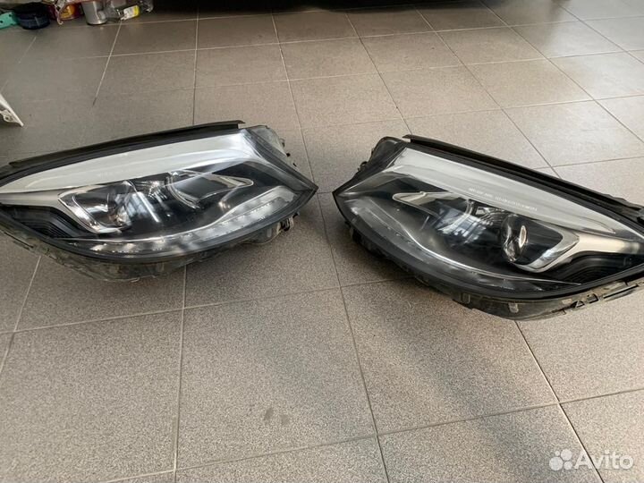 Фара правая левая Mercedes W222 одна линза