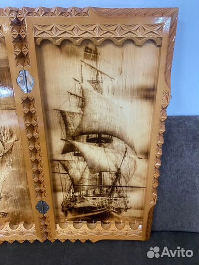 Нарды ручной работы 