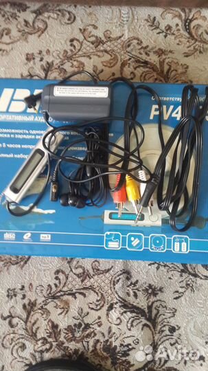 Портативный аудио/видео плеер BBK-PV410S