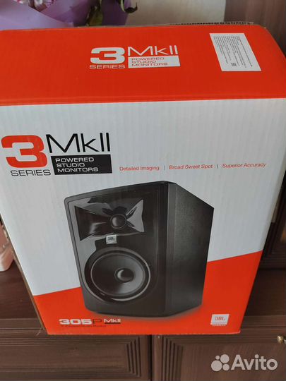 Колонка (студийный монитор) jbl 305 пмк2