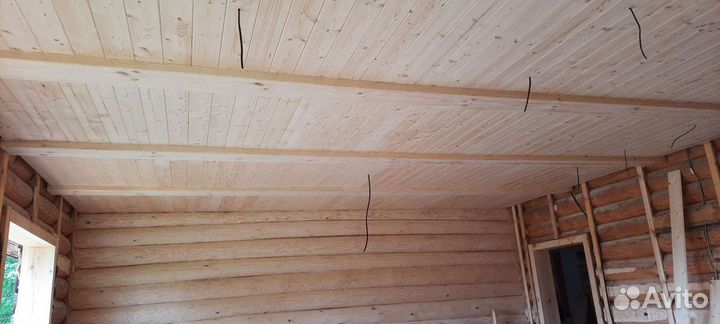 Конопатка сруба