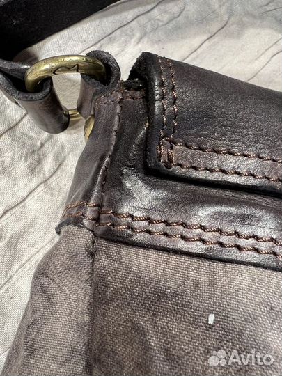 Нельсон Сумка через плечо из джисы и кожи