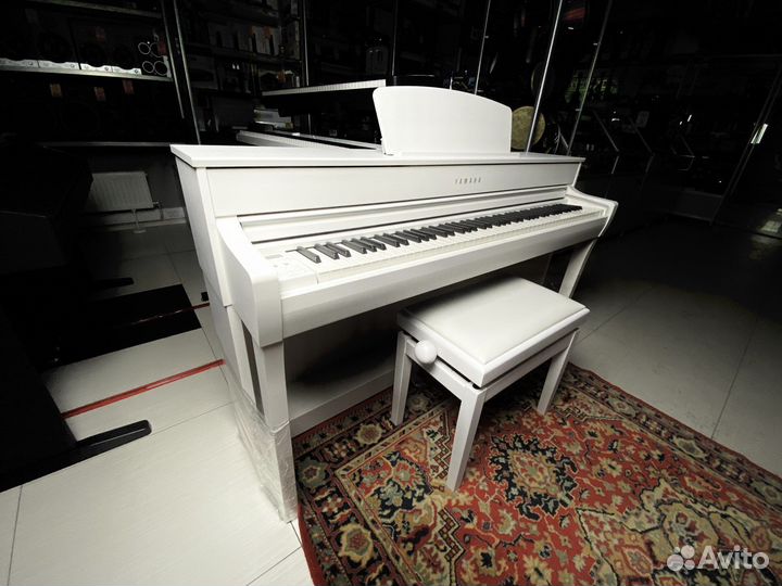 Цифровое пианино yamaha белое