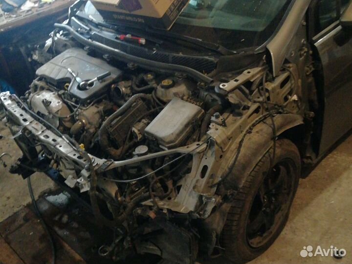 Opel astra k лонжерон левый передний