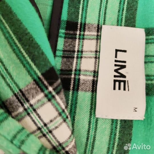 Юбка lime в клетку