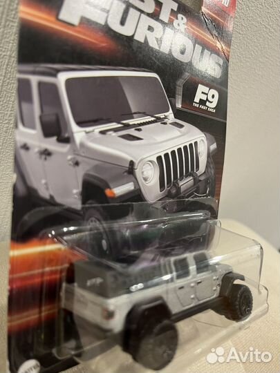 Hot wheels fast and furious jeep