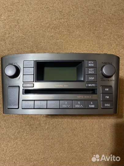 Магнитола toyota avensis