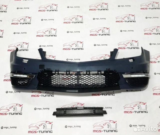 Бампер в сборе Mercedes C-Class W204 для C63 AMG
