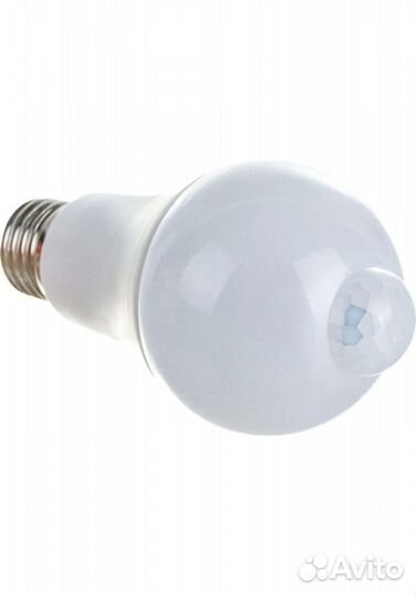 Лампа с датчиком движения и освещённости