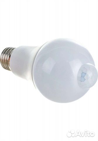 Лампа с датчиком движения и освещённости