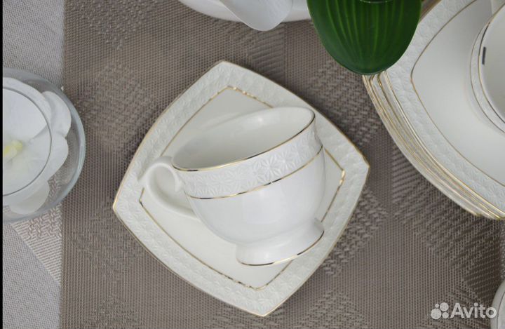 Сервиз чайный Снежная королева