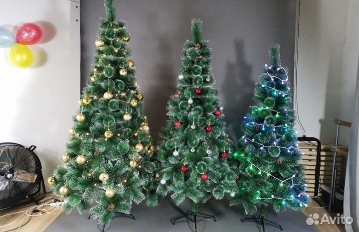 Елка сосна искусственная с шишками