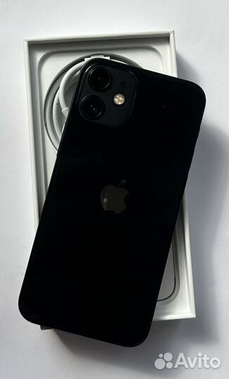 Телефон Apple iPhone 12 mini 256 гб черный