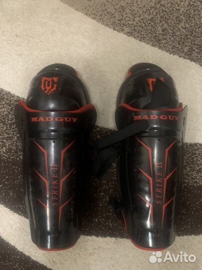 Щитки хоккейные 15 mad guy