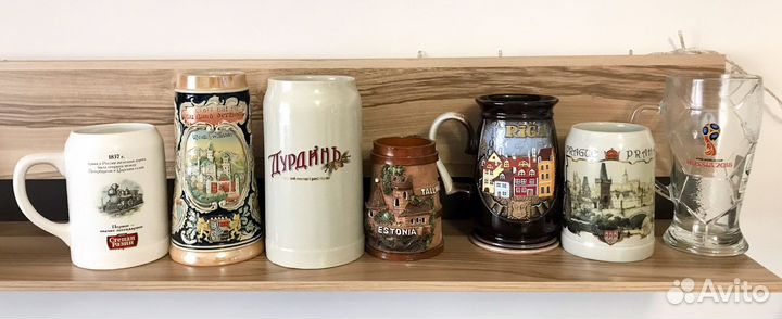 Керамические пивные кружки