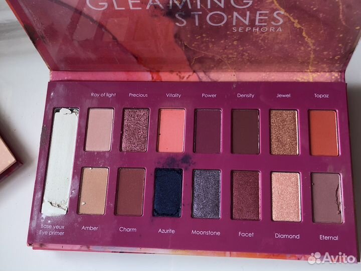 Большая палетка теней sephora