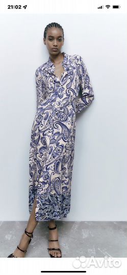 Платье zara размер m л