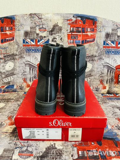 Ботинки S'Oliver. Новые. Оригинал