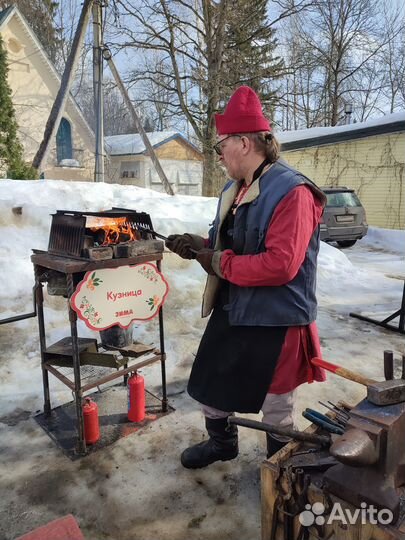 Кузнец на мероприятие, мастер-класс с выездом