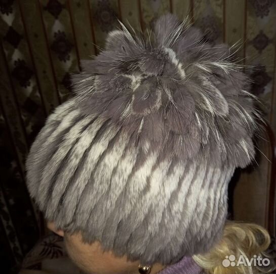 Шапка зимняя меховая женская