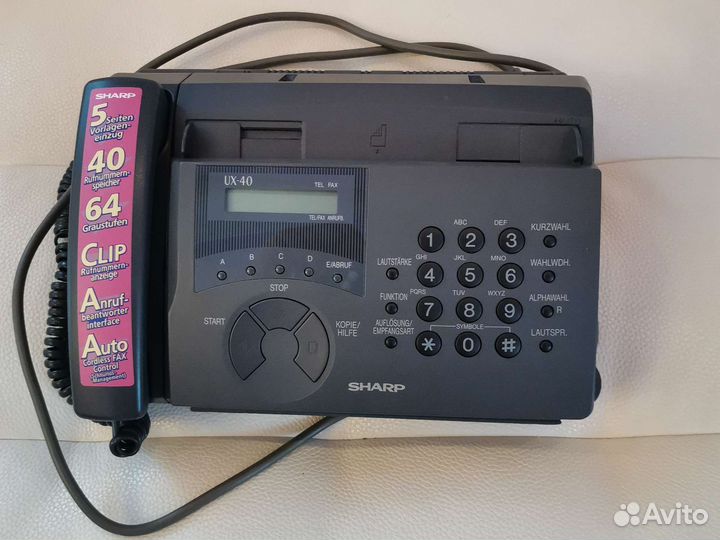 Факс sharp UX-40