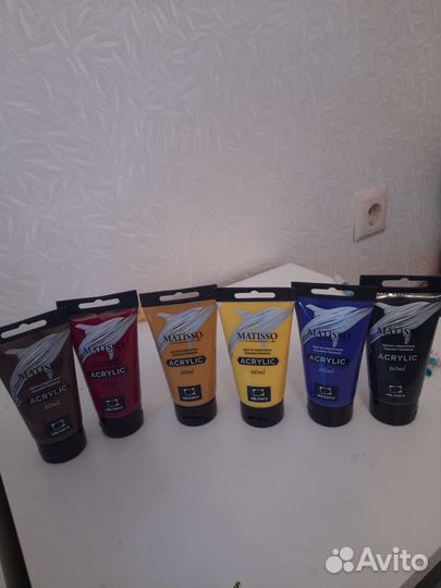 Акриловые краски Малевич